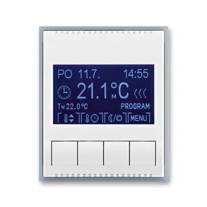 termostat programovatelný ELEMENT 3292E-A10301 04 bílá/ledová šedá